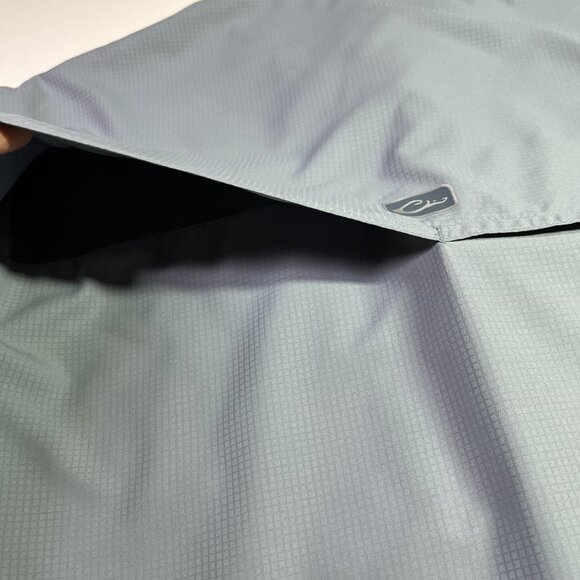 Drake Performance Fishing DPF Men's M Grey Long Sleeve Shirt Vented Pockets - Picture 8 of 12